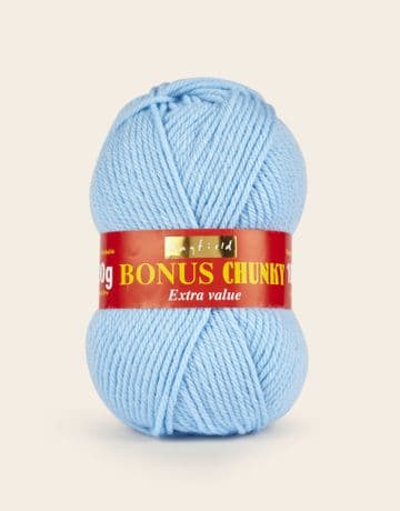 Hayfield Bonus Chunky 100g - 960 Powder Blue