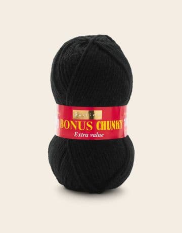 Hayfield Bonus Chunky 100g - 965 Black