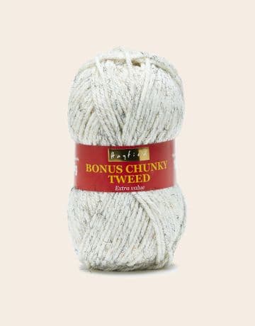 Hayfield Bonus Chunky Tweed 100g - 100 Sandstorm