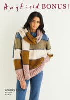 Hayfield Bonus Chunky Tweed Knitting Pattern