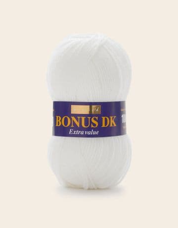 Hayfield Bonus Double Knit 100g - 961 White