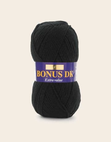 Hayfield Bonus Double Knit 100g - 965 Black