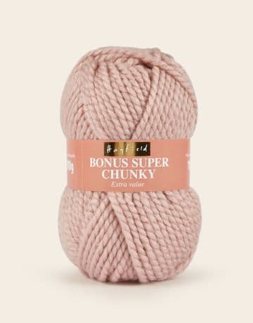 Hayfield Bonus Super Chunky 100g - 614 Oyster Pink