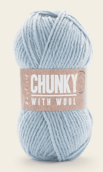 Hayfield Chunky with Wool 100g - 685 Opal - 5 & 10 Ball Pack Offers Available