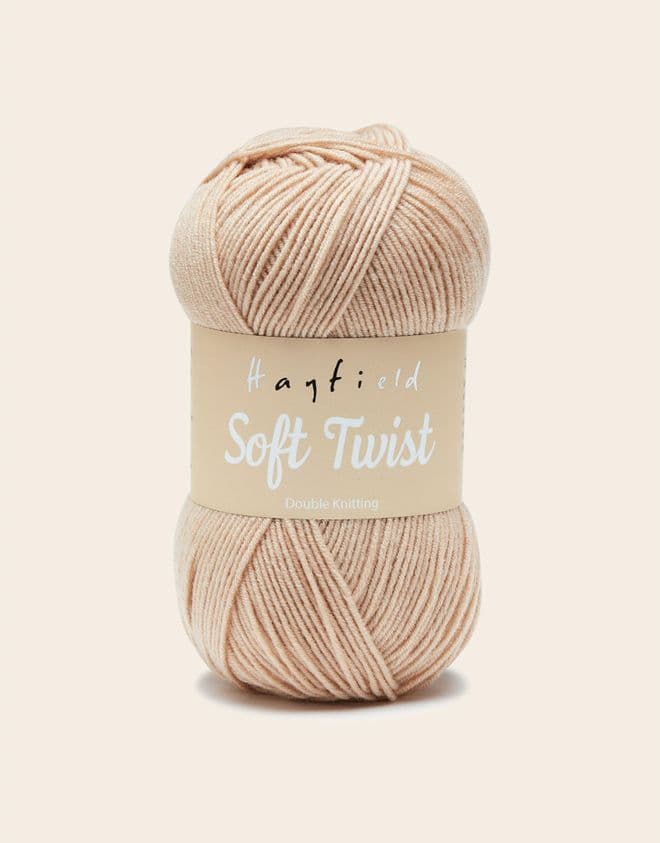 Hayfield Soft Twist 100g - 254 Salmon - Clearance Price £2.65