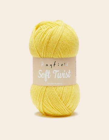 Hayfield Soft Twist 100g - 266 Sunflower - Clearance Price £2.65