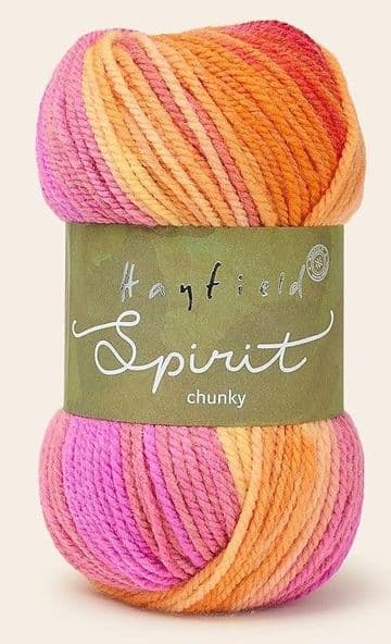 Hayfield Spirit Chunky 100g - 432 Passion