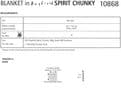 Hayfield Spirit Chunky Crochet Pattern - 10868 Blanket ( 121cm x 121cm)