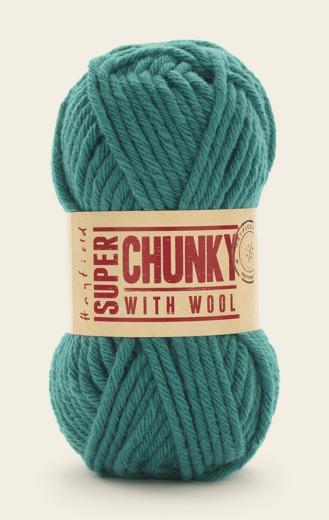 Hayfield Super Chunky with Wool 100g - 054 Drake - 5 & 10 Ball Pack Offers Available