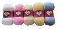 King Cole Baby DK 100g - £1.99 per Ball
