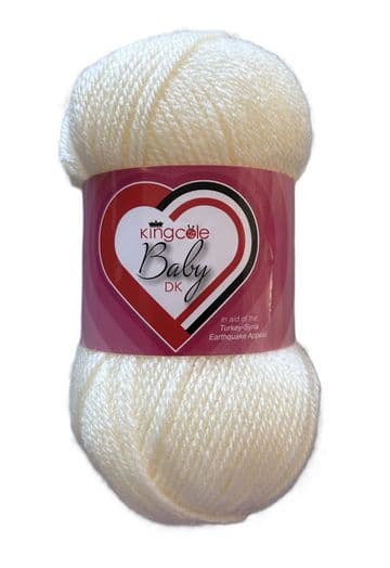 King Cole Baby DK 100g - 5295 Cream