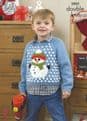 King Cole Baby DK Knitting Pattern - 3805 Sweaters