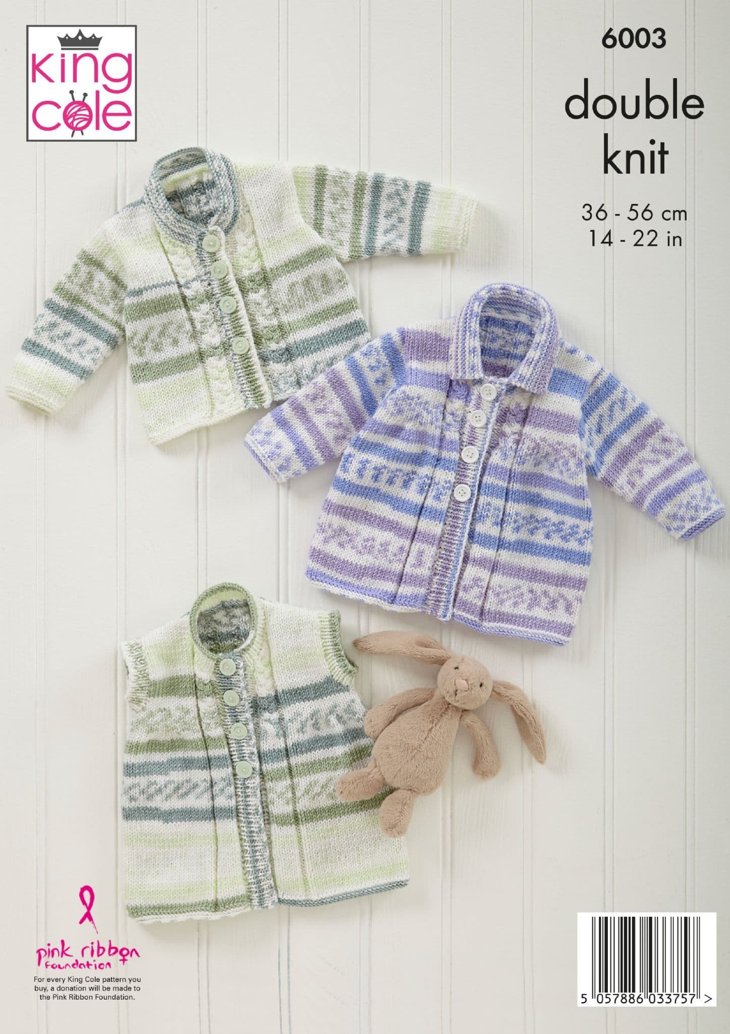 King Cole Dk Tricotage Motif Bébé Set 4309