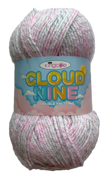 King Cole Cloud Nine DK 100g - 5441 Cotton Candy