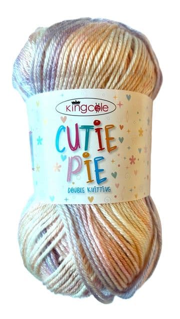 King Cole Cutie Pie DK 100g - 5383 Peach Pie