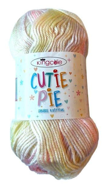 King Cole Cutie Pie DK 100g - 5384 Custard Pie