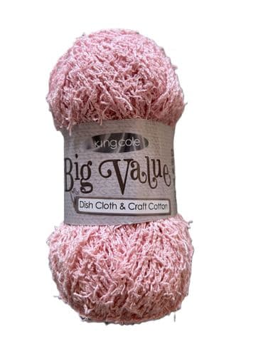 King Cole Dish Cloth & Craft Cotton 100g - 2315 Salmon