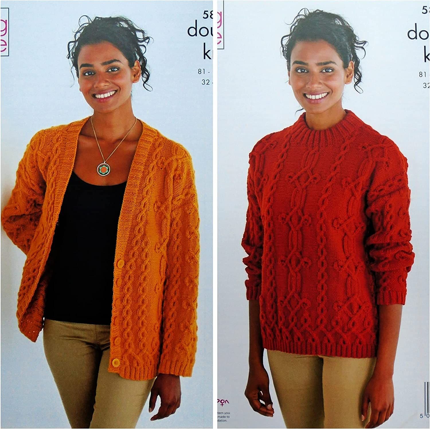 Ladies Double Knit Cardigans