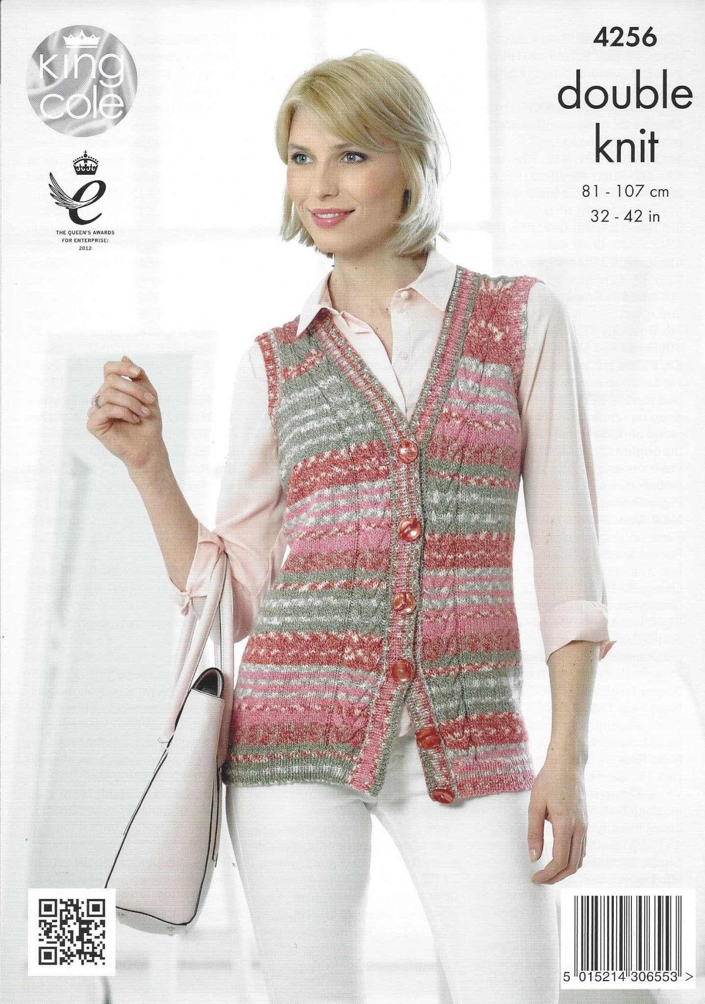 King Cole Drifter DK 4256 Cardigan & Waistcoat Knitting Pattern