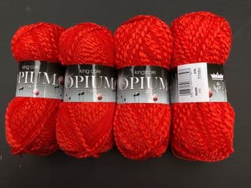 King Cole Opium 100g - 4 Ball Pack Offer - 243 Sorbet