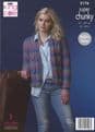 King Cole Orbit Super Chunky - 5176 Jackets Knitting Pattern