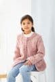 King Cole Super Chunky Knitting Pattern - 6358 Children's Sweater & Cardigan (2 Designs)