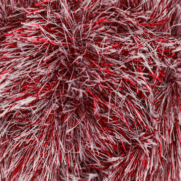King Cole Tinsel Chunky 50g - 3303 Red Snow