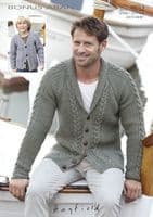 Mens Aran Knitting & Crochet Patterns