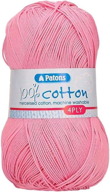 Patons 100% Cotton 4 Ply 100g - 1734 Candy