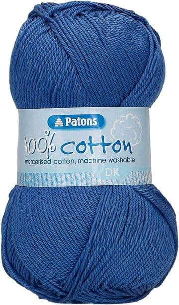 Patons 100% Cotton DK 100g - 2729 Delta