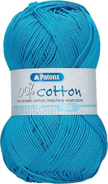 Patons 100% Cotton DK 100g - 2749 Peacock