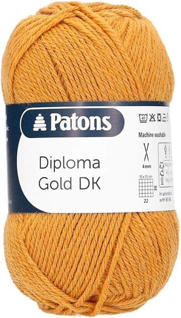 Patons Diploma Gold DK 50g - 6200 Gold