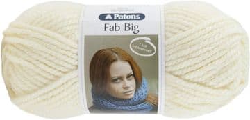 Patons Fab Big Super Chunky 200g - 2307 Cream