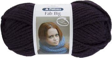 Patons Fab Big Super Chunky 200g - 2352 Plum