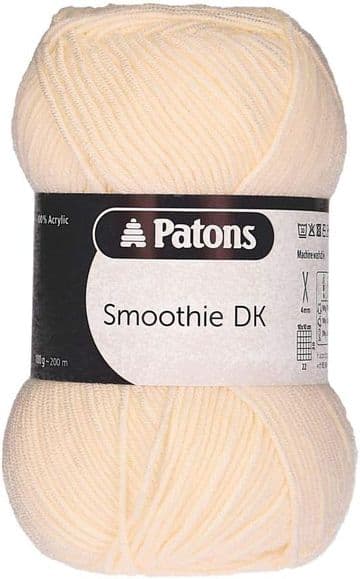 Patons Smoothie DK 100g - 1019 Cream