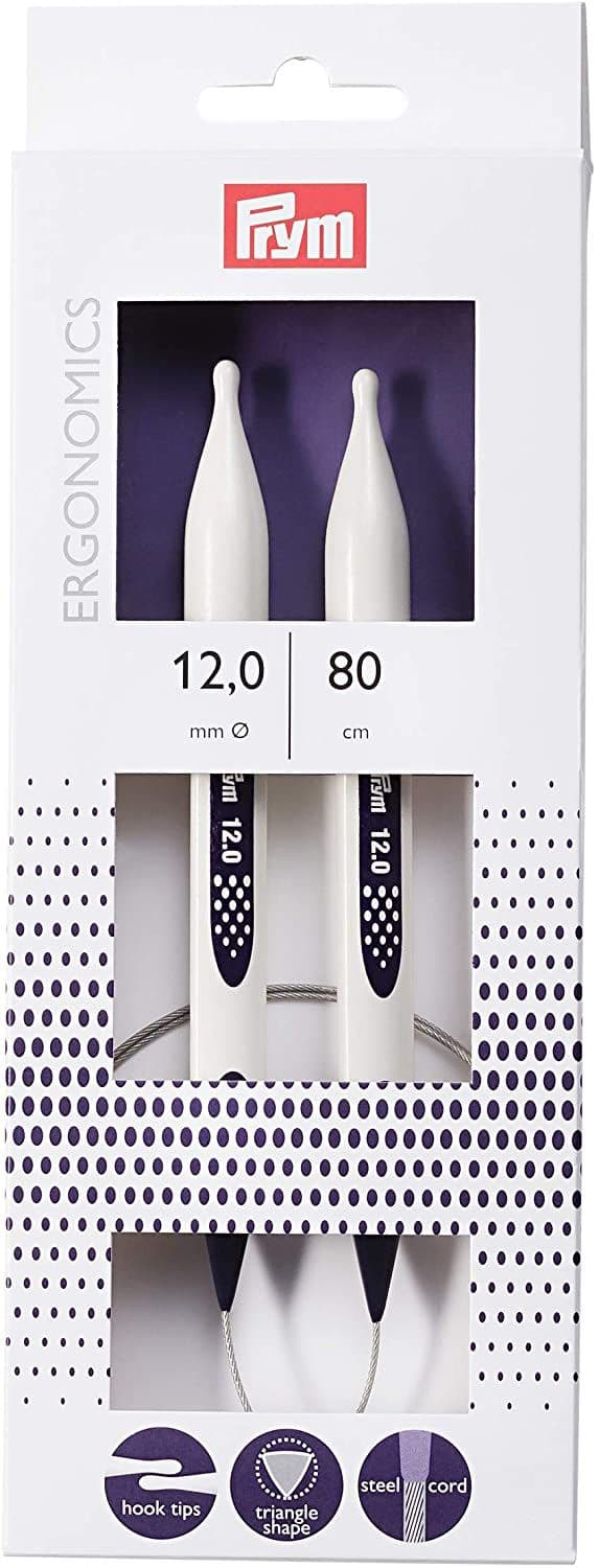 Prym Ergonomic Circular Needles 80cm