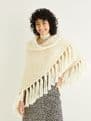 Sirdar Adventure Super Chunky Knitting Pattern - 10318 Shawl