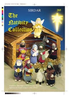 Sirdar Book 285- The Nativity Collection - Hayfield Bonus DK and Sirdar Snowflake DK