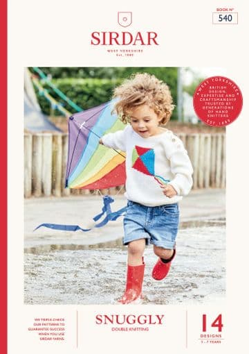 Sirdar Book 540 - Kids Brights - Snuggly Replay.