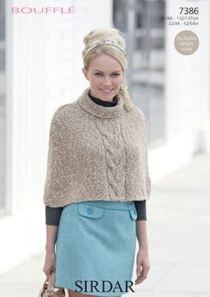 Sirdar Bouffle - 7386 Cape Knitting Pattern