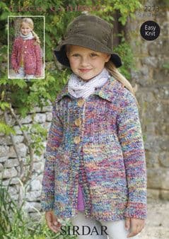Sirdar Click Chunky - 2273 Cardigan Knitting Pattern Knitting Pattern