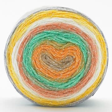 Sirdar Colourwheel Dazzle DK 150g - 502 Tropical Twist - CLEARANCE PRICE £3.99