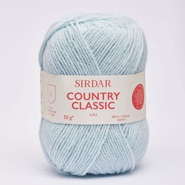 Sirdar Country Classic 4 ply 50g - 963 Mint Blue