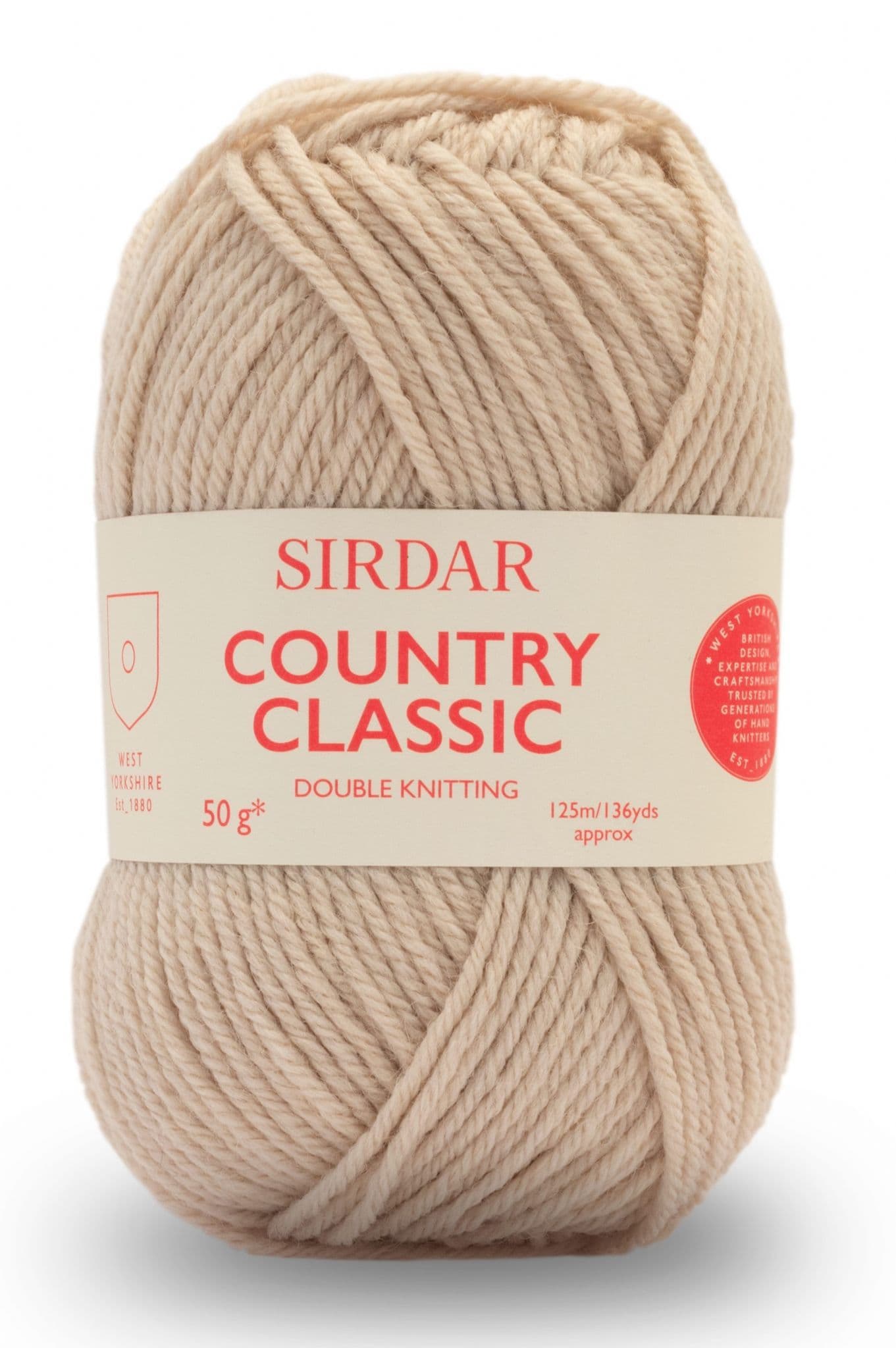 Sirdar Country Classic DK 50g - 851 Oat Beige