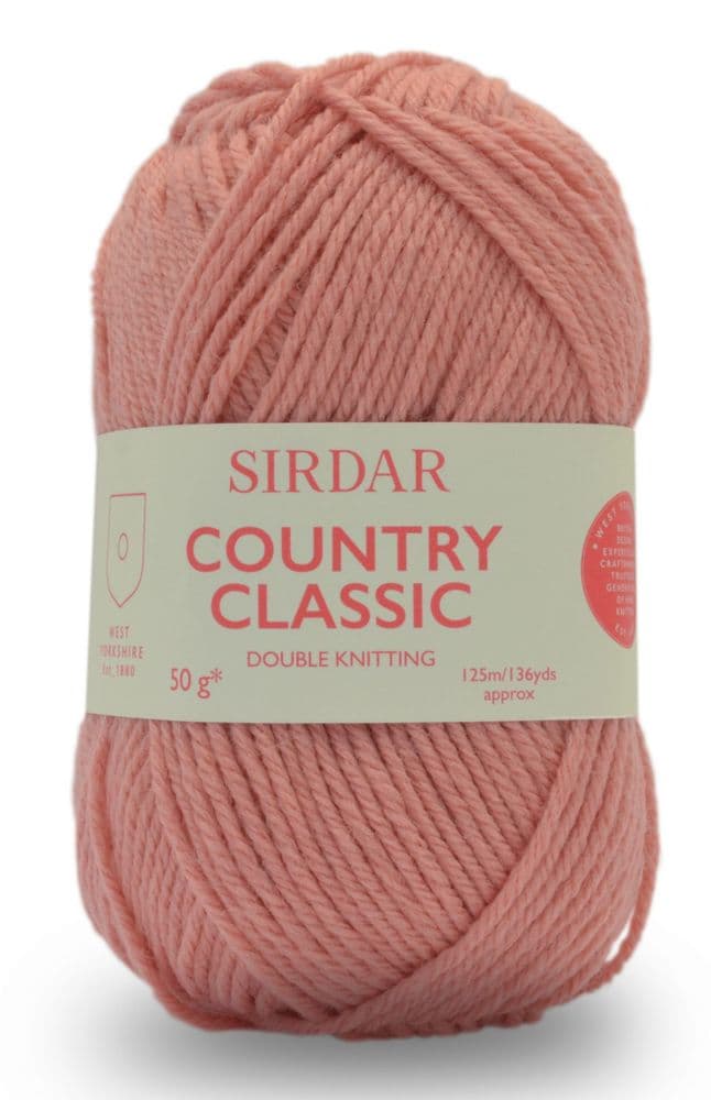 Sirdar Country Classic DK 50g - 856 Coral