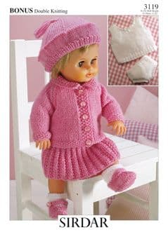 Sirdar DK Knitting Pattern - 3119