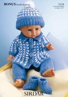 Sirdar DK Knitting Pattern - 3124