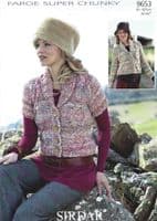 Sirdar Faroe Super Chunky Knitting Patterns which will knit to any standard Super Chunky weight yarn