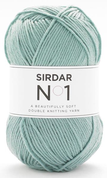 Sirdar No.1 Double Knit Crepe 100g - 205 Spearmint - Clearance Price £3.99