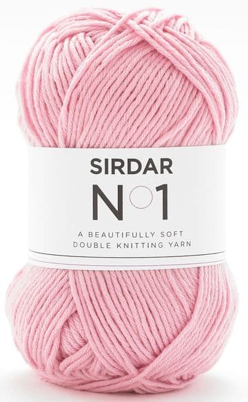 Sirdar No.1 Double Knit Crepe 100g - 206 Rosebud - Clearance Price £3.99